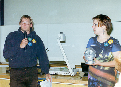 [Simo Suntila och Mari Saario]